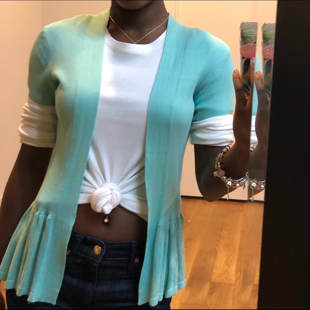 Peplum Cardigan